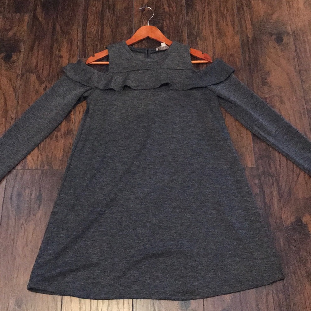 Ann Taylor Loft cold shoulder sweatshirt dress